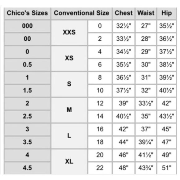 Chico’s 3/4 Sleeved Flowy Blouse Size 1 (Small) - Picture 7 of 7